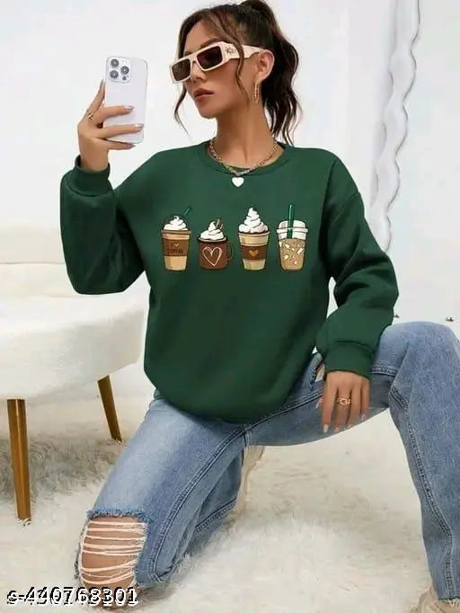 Light Green 4 Mug Sweatshirt