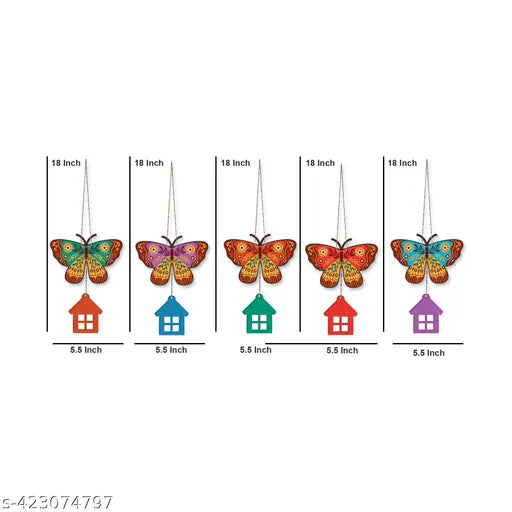 Multicolored Wooden Wall Hanging for Home Decoration