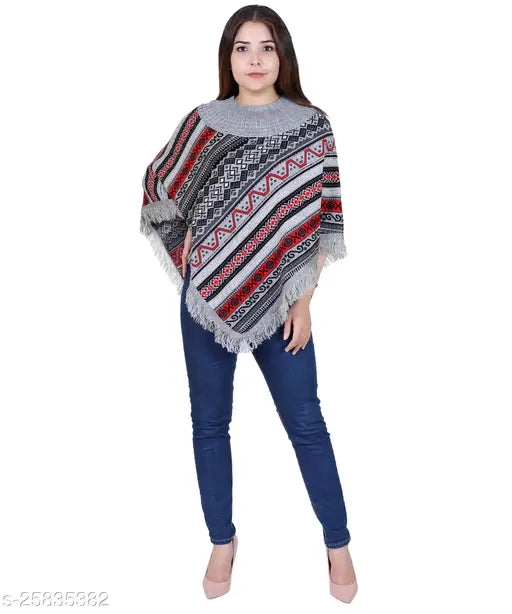 Classy Modern Women Capes, Shrugs & Ponchos