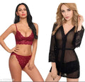 Women's Self-Design Net Babydoll