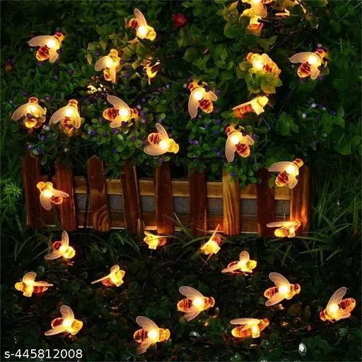 Light (Honey Bee) Honey Bee String Lights, 20 LEDs String Lights,