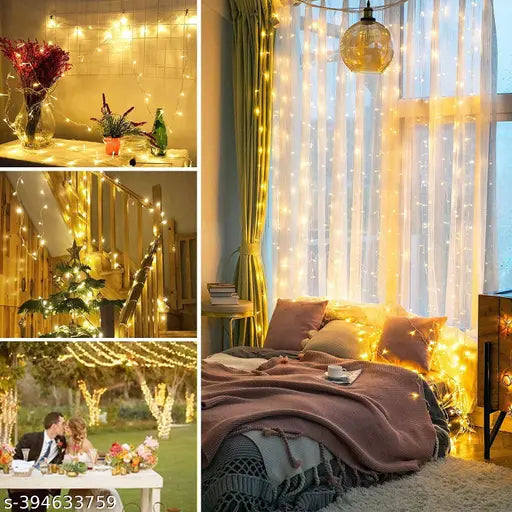 X4Cart String Lights String Lights Heavy 2-PIN Led Light for Aesthetic Decorations ,Romantic Gift,Events,Birthday Decor Home Decoration,Room Decoration  "table lamp"   "diya"   "room decoration"   "led light" "frame"