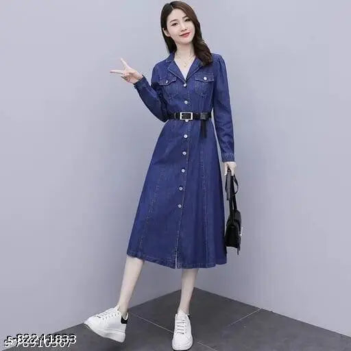 Soften  Woman Denim dress