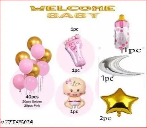 Welcome Home Baby Decoration Kit Balloon Kit