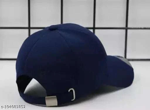 cottonnet quantity (Stylish Men Blue Cotton Baseball Cap (Pack-1)