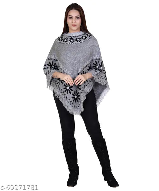 WOMEN WOOLEN PONCHO