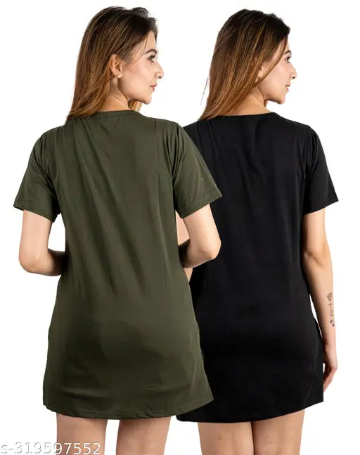 URBE LONG TSHIRT FOR WOMEN COMBO