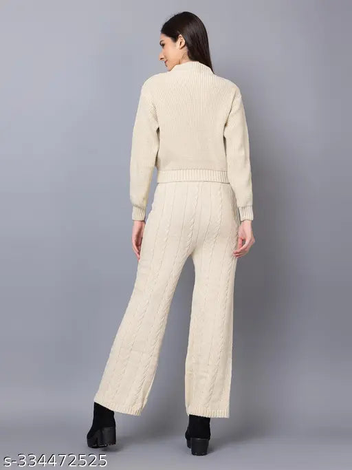 Woolen Winter Wear Tracksuit For Women