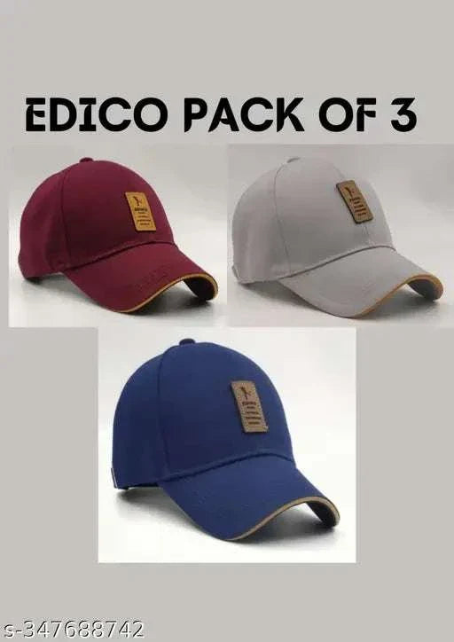 Edico Stylish Cotton Caps