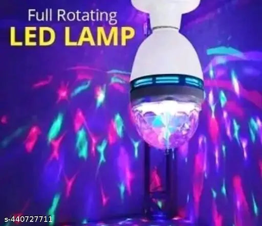 Rotating Crystal Magic Light Night Lamp- Party