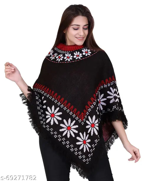 WOMEN WOOLEN PONCHO