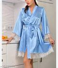 women trendy bathrobe::sexy dress for women::blue hot dresses::girls favourite dresses