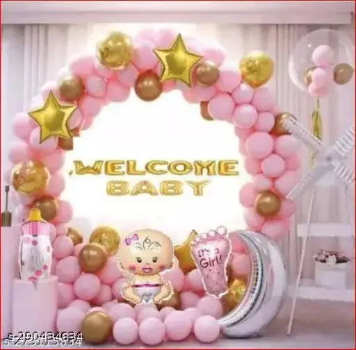 Welcome Home Baby Decoration Kit Balloon Kit