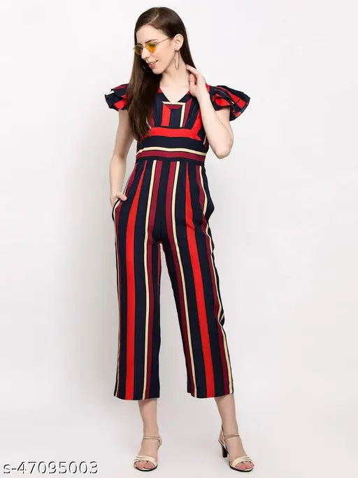 Urbane Retro Women Jumpsuits