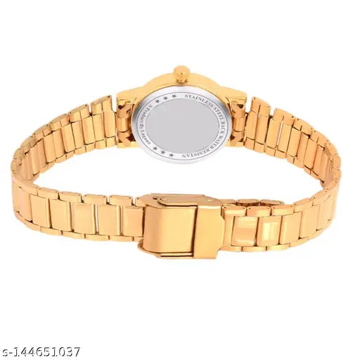 Radius Party Wear Golden women Watch