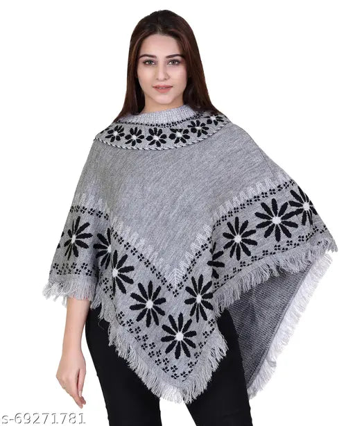 WOMEN WOOLEN PONCHO