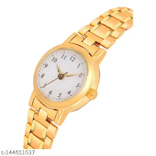 Radius Party Wear Golden women Watch