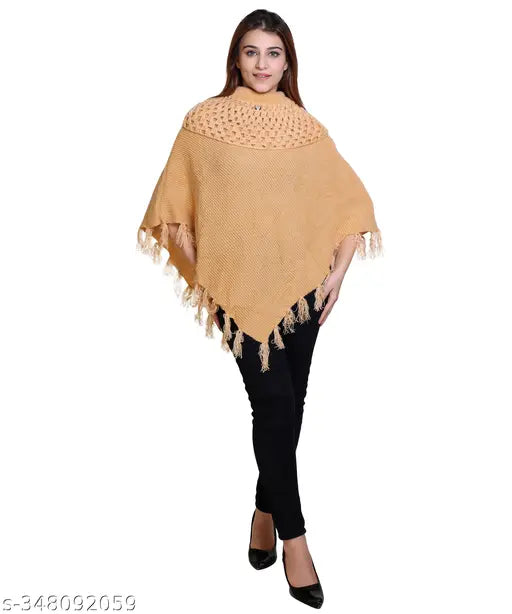 Woolen Fashionable Women Poonchu