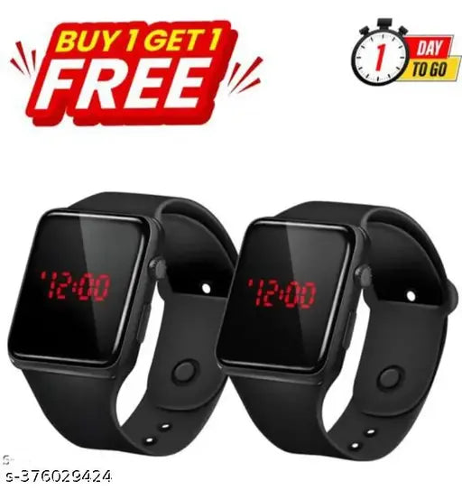 very Hot Demand Smart And Digital Square Led Watch For Kids And Girls And Boys