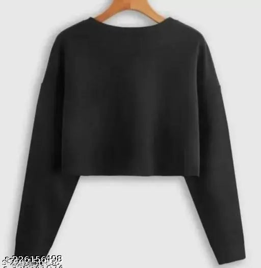 FULL SLEEVE CROP TSHIRTS