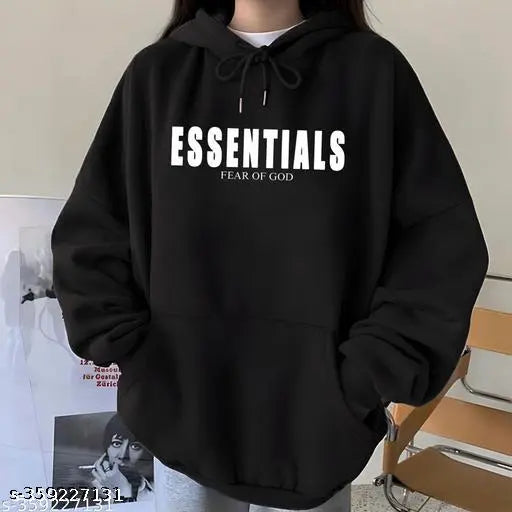 Women Casual Fashion  Hoodie Pullover Drawstring Graphic Sweatshirt