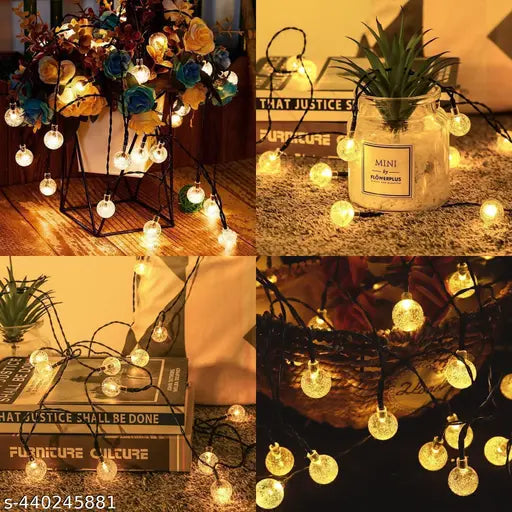 14 LED Crystal Bubble Ball String Fairy Lights for Decortaion