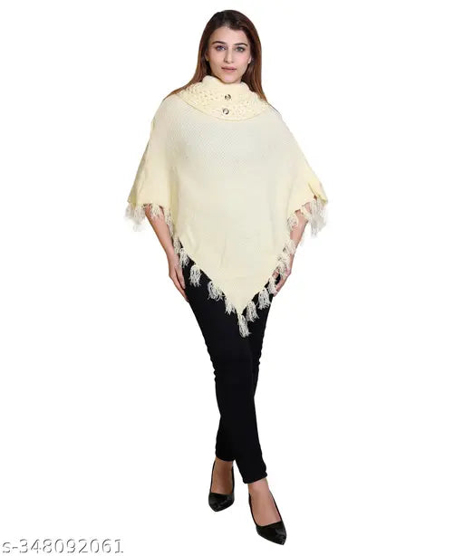 Woolen Fashionable Women Poonchu