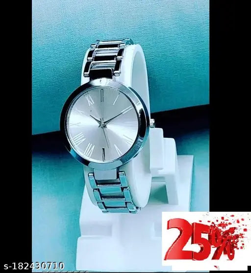 Trandy New Design Stainless Steel Analog Watch For Women