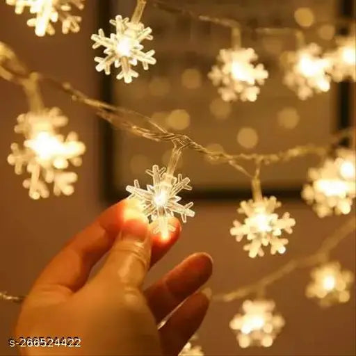 AtneP Snowflakes String Lights