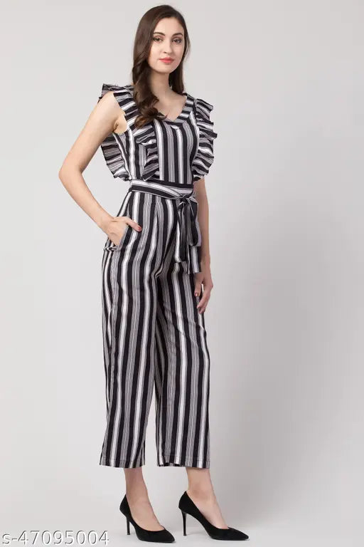 Urbane Retro Women Jumpsuits