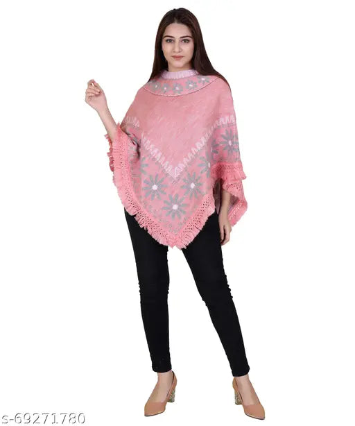 WOMEN WOOLEN PONCHO