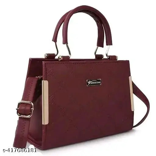 Latest Trendy Branded Handbag Synthetic Leather Women'