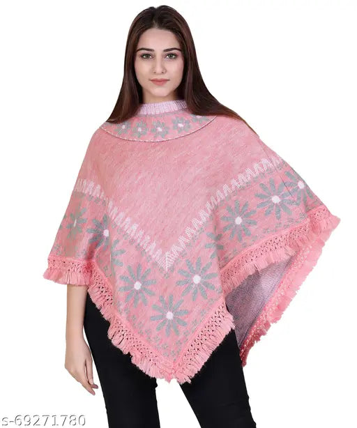 WOMEN WOOLEN PONCHO