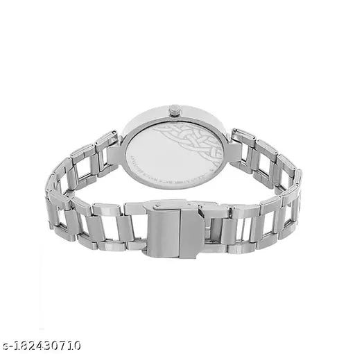 Trandy New Design Stainless Steel Analog Watch For Women