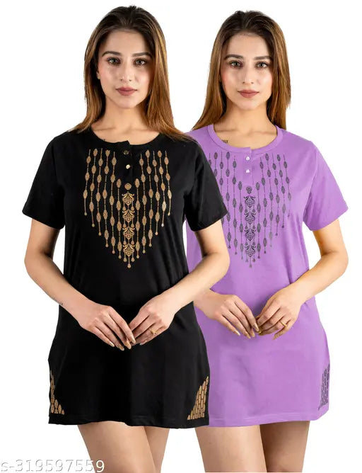 URBE LONG TSHIRT FOR WOMEN COMBO