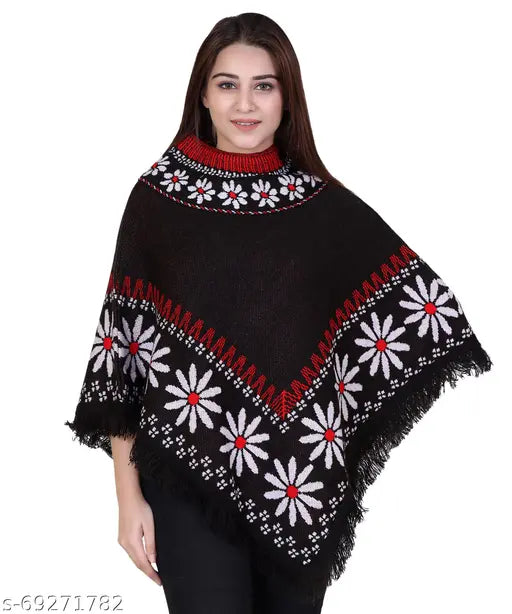 WOMEN WOOLEN PONCHO