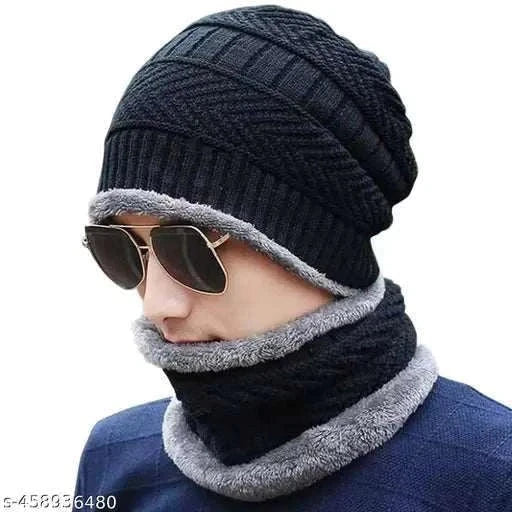 men women girl boyWarm, Snow Proof - 20 Degree Temperature Unisex Acrylic Woolen Combo