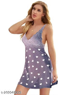 HXY STYLE BABYDOLL NIGHT DRESSES HONEYMOON DRESSES BABYDOLL WOMAN NIGHTY