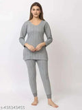 Winter Night Suit for Women – Soft Cotton Blend Full Sleeve Set