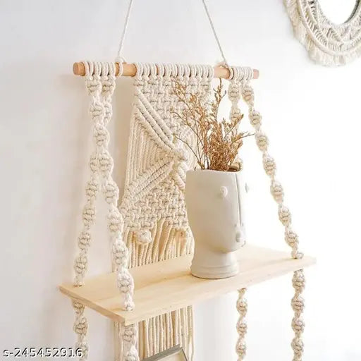 Wall Hanging Decor, Home Decor, Wall Shelves, Wall Hangings for Home Decoration, Wall Decor, Room Decor Items for Bedroom, Aesthetic Room Decor, Wall