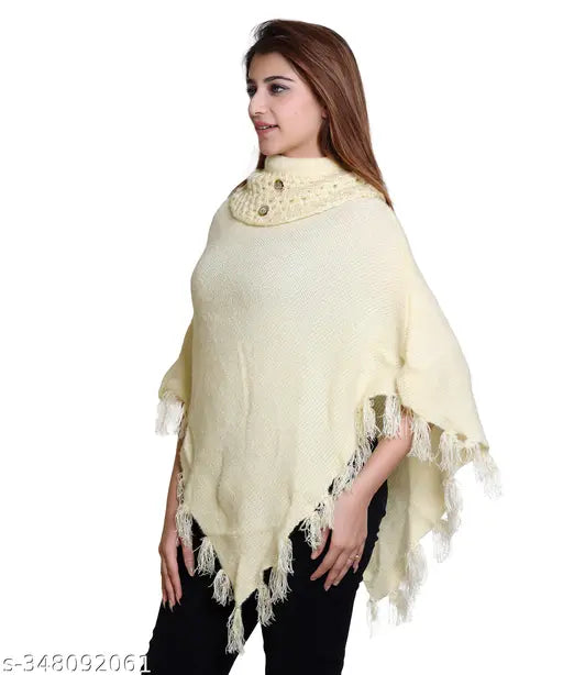 Woolen Fashionable Women Poonchu