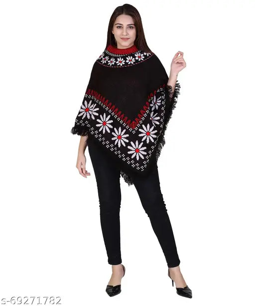 WOMEN WOOLEN PONCHO