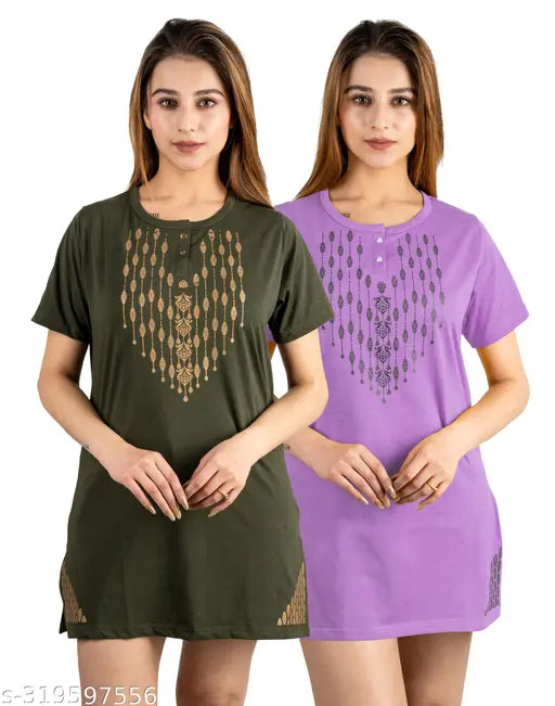 URBE LONG TSHIRT FOR WOMEN COMBO