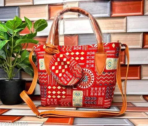 Women's handbag with spacious interior for essentials