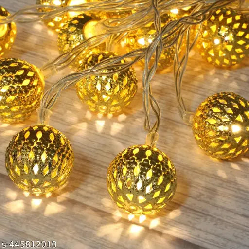 Moroccan Globe LED Fairy String Lights