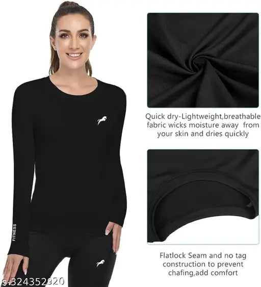 Compression Long Sleeves T shirts for Women