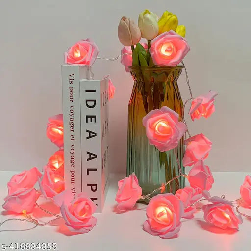 Rose Flower LED String Fairy Light