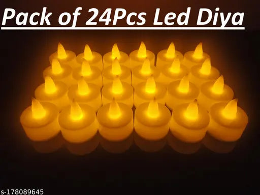 Smokeless led diya light decoration light Decorative Light for Home Wall Lighting