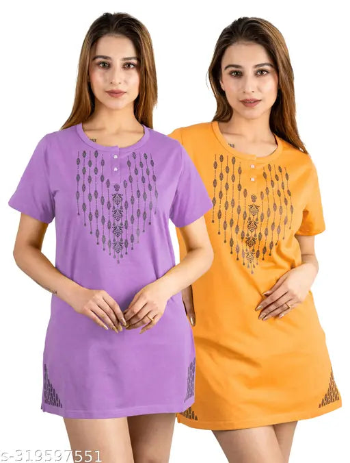 URBE LONG TSHIRT FOR WOMEN COMBO