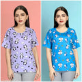 Stylish Printed T-Shirt for Women's